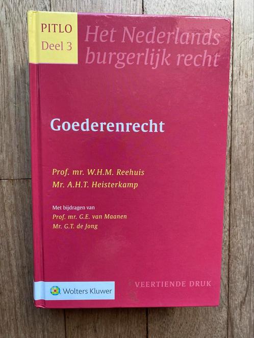 Pitlo 3 - Het Nederlands Burgerlijk recht - Goederenrecht, Boeken, Wetenschap, Zo goed als nieuw, Overige wetenschappen, Ophalen of Verzenden