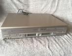 Sharp DVD en VHS video speler kleur zilver grijs, Ophalen of Verzenden, Overige merken