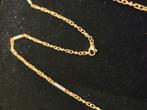 14 k gouden monte carlo ketting 26,8 gram 65 cm, Sieraden, Tassen en Uiterlijk, Kettingen, Ophalen of Verzenden, Nieuw, Goud, Goud