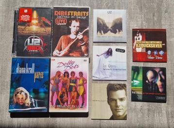 Diverse cd-singles en dvd's beschikbaar voor biedingen