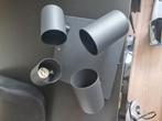 zwarte 4 spots plafonlamp NIEUW, Huis en Inrichting, Lampen | Plafondlampen, Ophalen of Verzenden, Nieuw