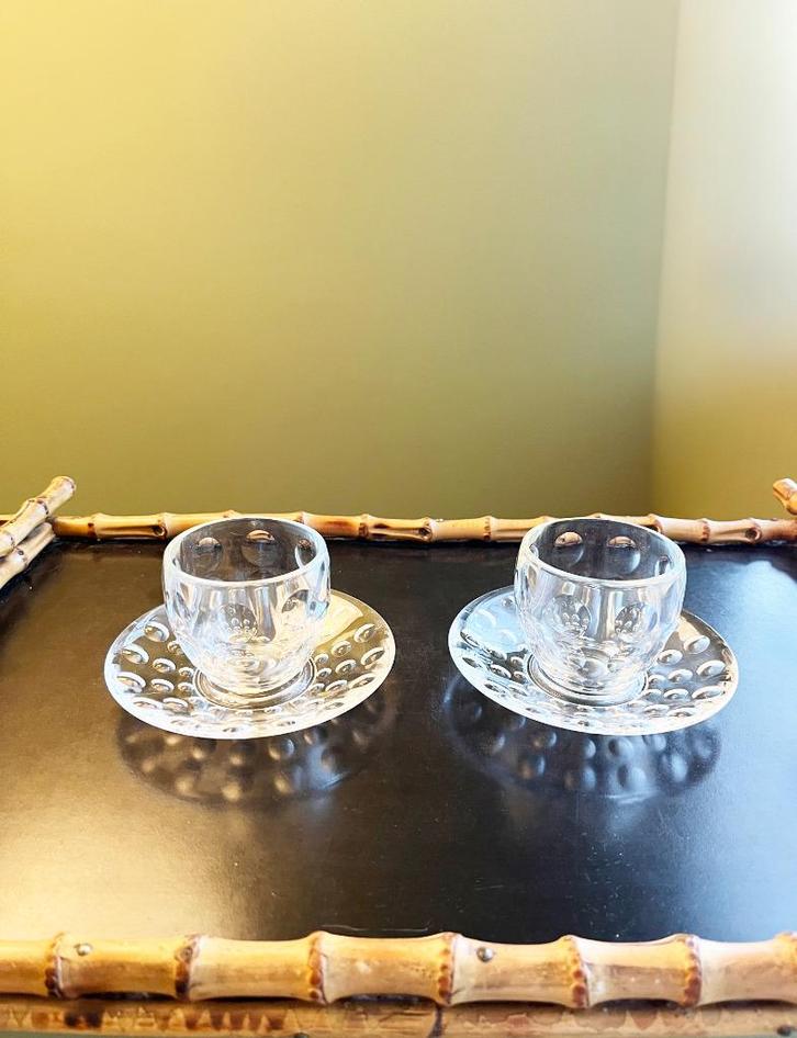 Espressokopjes design Guzzini Venice, Huis en Inrichting, Keuken | Servies, Zo goed als nieuw, Kop(pen) en/of Schotel(s), Overige stijlen