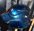 boxxer carbon mono blauw maat M, Motoren, Ophalen of Verzenden, Tweedehands, Systeemhelm, Overige merken