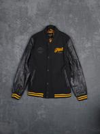 PME Legend Ridgefleet Jas L Zwart Varsity Bomber Baseball, Maat 52/54 (L), ., Zwart, Ophalen of Verzenden