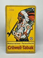 Crüwell Tabak Winkel Display jaren 50, Reclamebord, Ophalen of Verzenden, Zo goed als nieuw