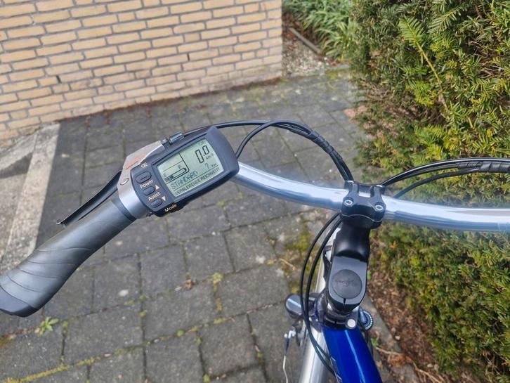 Blauwe Elektrische Fiets - Goed Onderhouden, Fietsen en Brommers, Elektrische fietsen, Zo goed als nieuw, Overige merken, 51 tot 55 cm