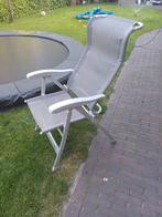 Campingstoel grijs, Ophalen, Gebruikt, Campingstoel