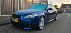 BMW 5-Serie 2.2 I 520 2004 Blauw, Auto's, 2171 cc, Achterwielaandrijving, Beige, Blauw