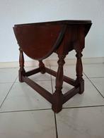 Antieke eiken houten hangoor tafeltje (Drop Leaf), Antiek en Kunst, Antiek | Meubels | Tafels, Ophalen