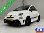 Fiat 500 1.4 T-Jet Abarth 595 Esseesse Sabelt Carbon Navi Ca, Auto's, Fiat, 15 km/l, Zwart, Wit, Handgeschakeld