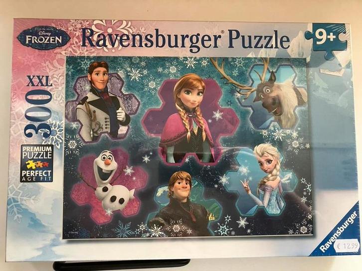 Legpuzzel Frozen Disney nieuw 300 XXL-stukjes Ravensburger, Kinderen en Baby's, Speelgoed | Kinderpuzzels, Zo goed als nieuw, 6 jaar of ouder