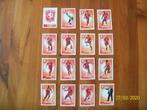 16 Voetbalplaatjes FC Twente seizoen 2007 - 2008 - compleet, Verzenden, Zo goed als nieuw, F.C. Twente, Poster, Plaatje of Sticker