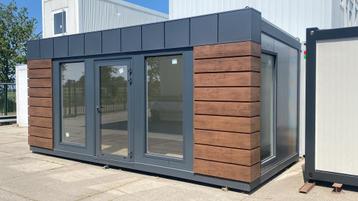 Tuinhuis, kantoor aan huis, woonunit van 6x3meter beschikbaar voor biedingen