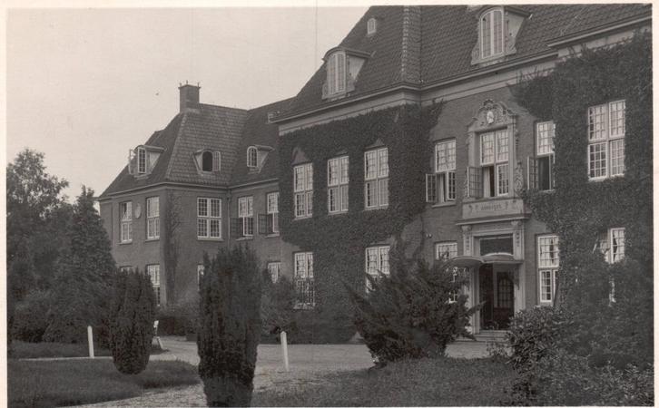 Fotokaart Homeopatisch Ziekenhuis Utrecht (1934) 129928, Verzamelen, Ansichtkaarten | Nederland, Ongelopen, Utrecht, 1920 tot 1940
