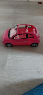 Barbie Auto - Roze Fiat 500, Ophalen of Verzenden, Gebruikt