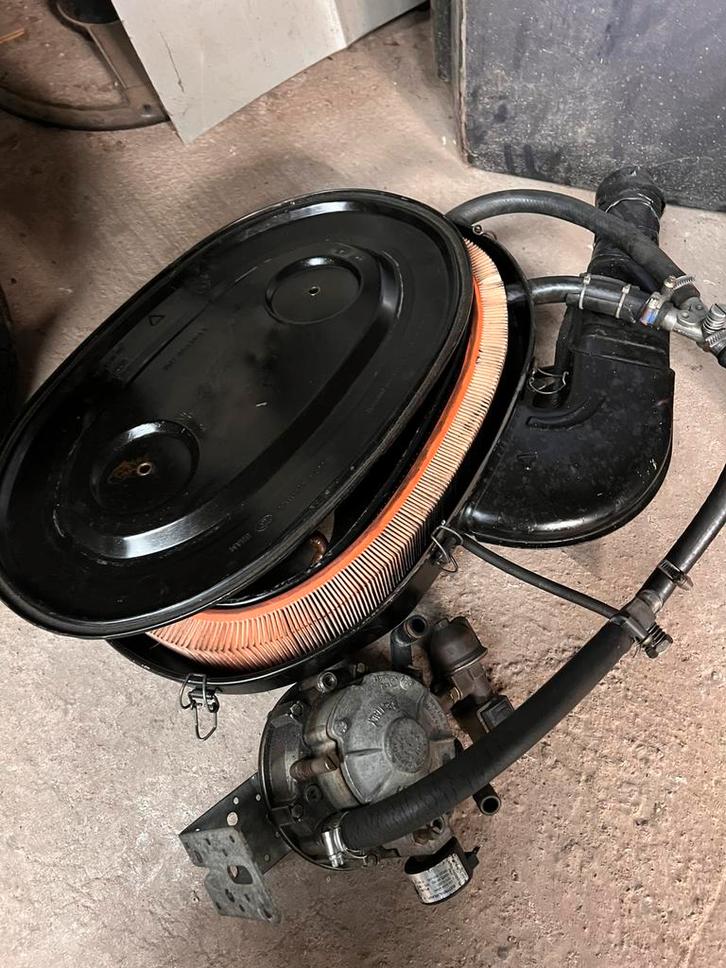 Opel C.  b ‘72  Carburateur met sproeiers en tank LPG d…., Auto-onderdelen, Overige Auto-onderdelen, Opel, Ophalen of Verzenden