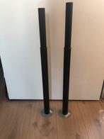verstelbare bureau poten ikea olov, Ophalen, Gebruikt, Rechthoekig