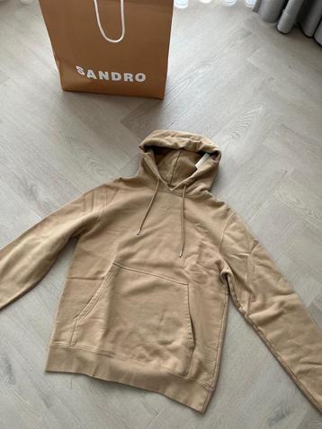Sandro Hoodie – Beige / Camel Nieuw Maten S & M Retail €185 beschikbaar voor biedingen