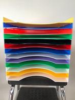 Veel kleuri LP houders DBGM stapelbaar model Tico Audiograph, Verzamelen, Verzenden, Huis en Inrichting