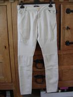 Beige Bershka Broek maat 38, Maat 38/40 (M), Beige, Zo goed als nieuw, Lang
