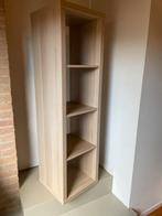 Ikea Kallax Kast - 4 vakken - Eikenprint, Ophalen, Met plank(en), Gebruikt, 100 tot 150 cm