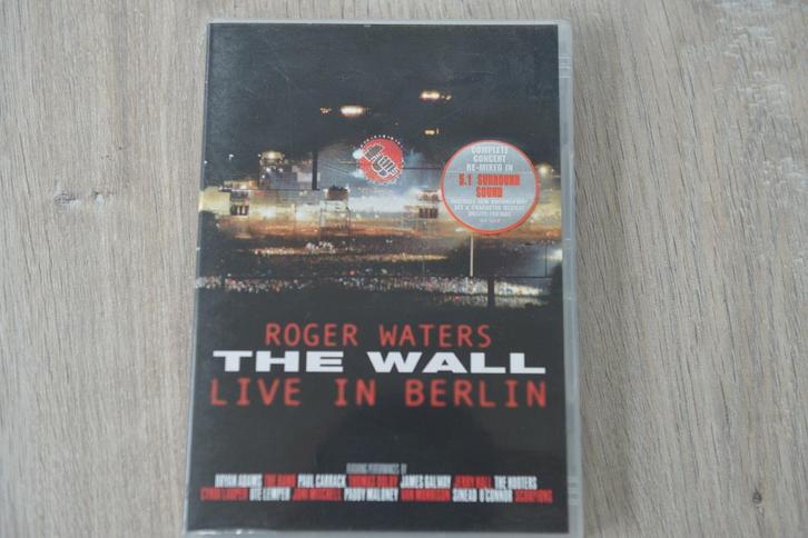 ROGER WATERS = THE WALL LIVE IN BERLIN, Cd's en Dvd's, Dvd's | Muziek en Concerten, Zo goed als nieuw, Alle leeftijden, Verzenden