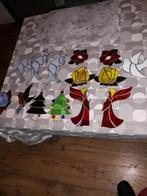 glas en lood raamhangers 14 stuks, Ophalen of Verzenden
