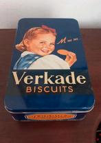 Verkade blik - Verkade's Biscuits Zaandam, Ophalen of Verzenden, Zo goed als nieuw, Koek(jes), Verkade