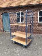 Orderpickwagen, gaaswagen 3 zijdes, magazijn kar, etagewagen, Ophalen, Gebruikt, Overige typen, 80 kg of meer
