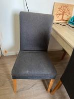6 Stoelen afneembaar dus kan in de wasmachine!, Huis en Inrichting, Hout, Gebruikt, Ophalen of Verzenden, Grijs