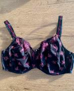 Prima donna 90F full cup marine  met fuchsia borduur, Kleding | Dames, Ondergoed en Lingerie, BH, Prima donna, Verzenden, Blauw