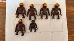 Playmobil losse onderdelen dieren apen gorilla dierentuin, Ophalen of Verzenden, Gebruikt, Los playmobil