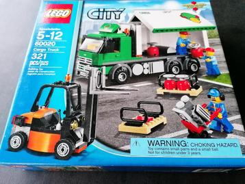Lego city set 60020 - Vrachtwagen en heftruck, laden/lossen. beschikbaar voor biedingen