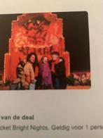 2 tickets Bright Nights, Tickets en Kaartjes, Twee personen