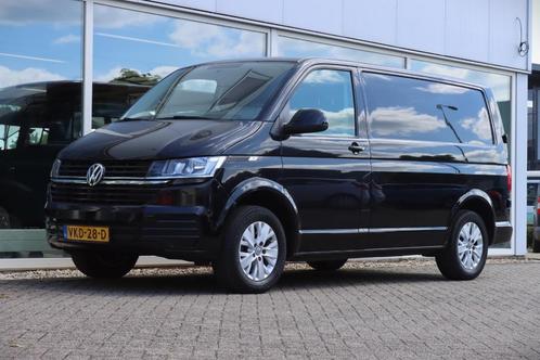 Volkswagen Transporter 2.0 TDI 110pk Euro6 Zwart 2021, Auto's, Bestelauto's, Bedrijf, ABS, Airbags, Airconditioning, Bluetooth