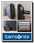 SAMSONITE koffers met wieltjes groot hard zwarte cijferslot, Sieraden, Tassen en Uiterlijk, Koffers, Hard kunststof, Ophalen of Verzenden