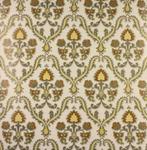 5486 Vintage barok behang met krullen in oker en grijs swiet, Huis en Inrichting, Stoffering | Behang, Verzenden, 75 m² of meer