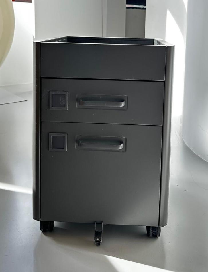 IDÅSEN Ladekast op wielen – grijs, Huis en Inrichting, Kasten | Ladekasten, Zo goed als nieuw, Minder dan 100 cm, 50 tot 100 cm