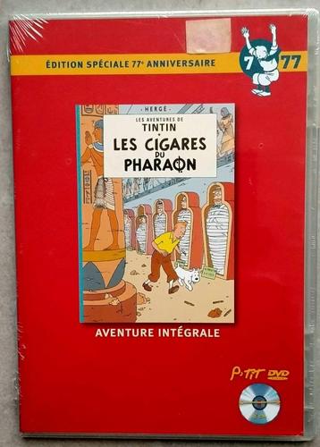 Tintin (Kuifje) Petit DVD Les Cigares du Pharaon Franstalig beschikbaar voor biedingen