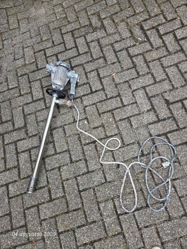 Te koop: Lutz vatpomp – ATEX-gecertificeerd – elektrisch, Doe-het-zelf en Verbouw, Gereedschap | Overige machines, Gebruikt, Ophalen