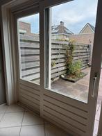 Houten Schuifpui Dubbelglas, Doe-het-zelf en Verbouw, Deuren en Horren, Ophalen, Gebruikt, 120 cm of meer, Buitendeur