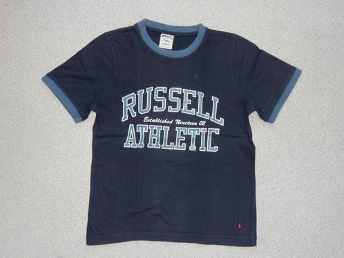 Russell Athletic sport tshirt t-shirt donkerblauw, maat 140, Kinderen en Baby's, Kinderkleding | Maat 140, Gebruikt, Jongen of Meisje