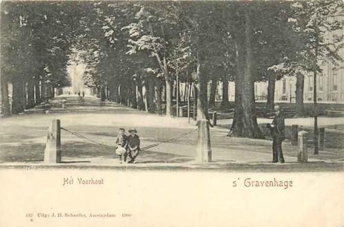 (301-223-029) Den Haag Het Voorhout, Verzamelen, Ansichtkaarten | Nederland, Zuid-Holland, Ophalen of Verzenden