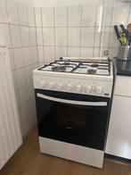 Gas fornuis met elektrische oven, Witgoed en Apparatuur, Fornuizen, 4 kookzones, Vrijstaand, Gebruikt, 45 tot 60 cm