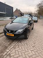 Seat Ibiza 1.2 44KW 3DRS 2011 Zwart, Auto's, Voorwielaandrijving, 31 €/maand, 1198 cc, Bedrijf