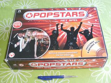 Popstars - Het spel, inclusief karaoke DVD beschikbaar voor biedingen