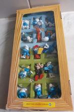 Albert Heijn smurfenset, compleet in bewaardoos, Ophalen of Verzenden, Zo goed als nieuw, Verschillende Smurfen, Poppetje, Figuurtje of Knuffel