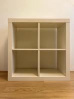 IKEA Expedit 4 vaks witte kast, Huis en Inrichting, Kasten | Wandmeubels, Ophalen, Zo goed als nieuw, Minder dan 150 cm, Minder dan 100 cm