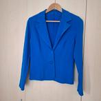 10 euro kobaltblauwe blazer maat 36/38, Ophalen of Verzenden, Zo goed als nieuw, Maat 36 (S)