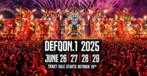 Defqon weekend tickets 2025 stuks, Tickets en Kaartjes, Twee personen